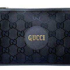 GUCCI グッチ オフザグリッド クラッチ バッグ セカンドバッグ GGナイロン OFF THE GRID 625598 ストラップ付きの画像