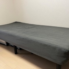 ニトリ　脚付きボンネルコイルマットレス