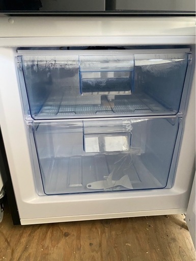 2019年製❄️アズマ170L 2ドア冷蔵庫 ガラスドア MR-GL170 (1211c)
