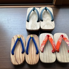 子供サイズ下駄3足