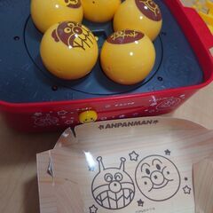 アンパンマン　おしゃべりホットプレートの画像