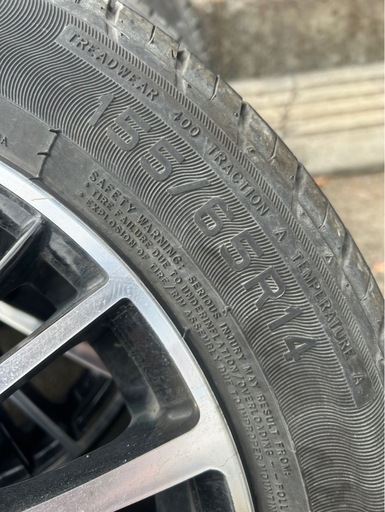 値下げ中タイヤ4本セット（155/65R14）