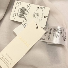 未使用値札付 snidel ガウンコート ハーフコート スナイデル グレーの画像