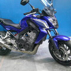 HONDA CB650F-A 青 車検残R8/8月 エンジン始動...