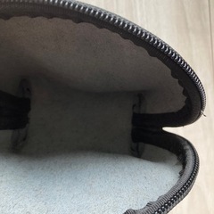 フルラ　FURLA 黒　レザー　ポーチの画像