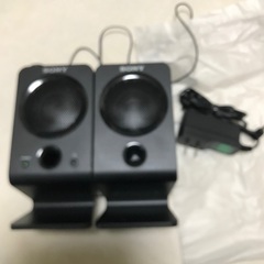 商談中、ソニー　アクティブスピーカーの画像