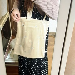 flower ノベルティトートバッグの画像