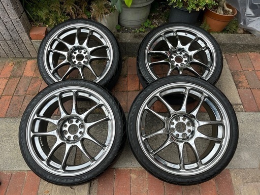 決まりました！WORK ワーク EMOTION エモーション　　　4本セット　　PCD100　18インチ4穴