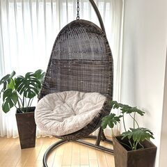 【超美品】ハンギングチェア  ハンギングチェアー ソファー の画像