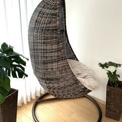 【超美品】ハンギングチェア  ハンギングチェアー ソファー の画像