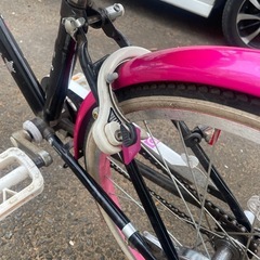 【リフレッシュプロジェクト254/300】自転車　　女の子　20インチの画像