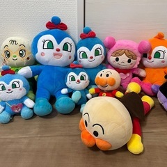 アンパンマン　ぬいぐるみセット