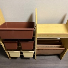 子ども用おもちゃ棚の画像