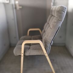 ひとり用 リクライニングチェア アイリスオーヤマの画像
