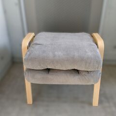 ひとり用 リクライニングチェア アイリスオーヤマの画像
