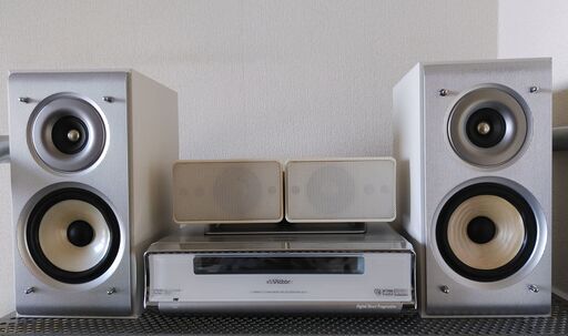 Ｖｉｃｔｏｒ ビクター コンパクトコンポーネントＭＤシステム　ＮＸ－ＤＶ３－ｗ　ワンオーナー品　作動確認済