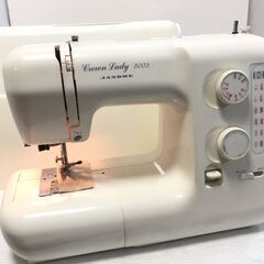 ○【通電OKジャンク品】JANOME ジャノメ ミシン Crow...
