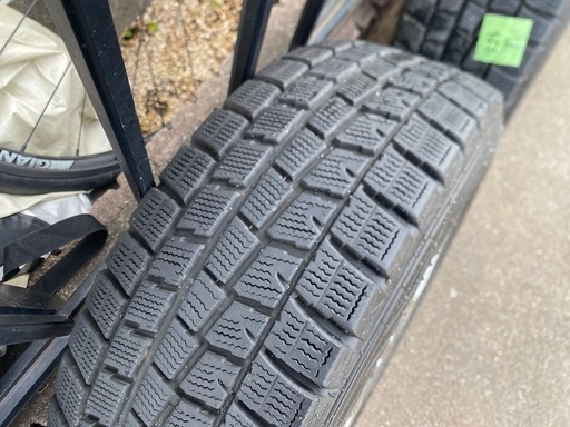 未使用  DUNLOP  デジタイヤ スタッドレス AUTECH アルミ4本 セット 195/60R16 X3815 セレナ 