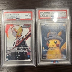 ポケモンカード、ワンピースカードの画像
