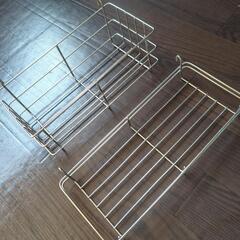 小物水切りステンレスラックの画像