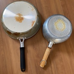 フライパン＆ 雪平鍋の画像