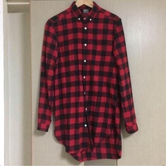 ASOS フランネルロングシャツの画像
