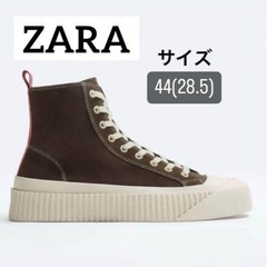 ZARA×HARRY LAMBERT レザーハイカットスニーカー