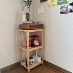 ニトリ　スリムパインラック