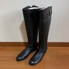 L＆beautiful　ロングブーツ　ブーツ　24.5cmの画像
