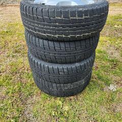 スタッドレスタイヤホイル4本セット　155/65R13 73Qの画像