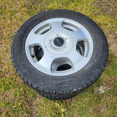 スタッドレスタイヤホイル4本セット　155/65R13 73Qの画像