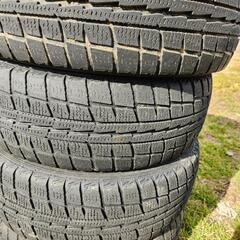 スタッドレスタイヤホイル4本セット　155/65R13 73Qの画像
