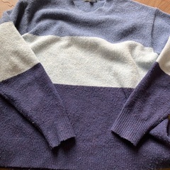 ユニクロ　ボーダーセーター　L