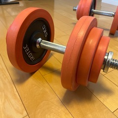 アイロテック 可変式ダンベル 20kg 左右セット