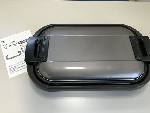 ♪YAMAZEN 山善 ホットプレート YHE-B1301 ビッグサイズ 61×36×11.5㎝ 通電確認済 現状品お渡し (NF250112) 538-5