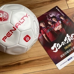 値下げ！美品　ファジアーノ岡山　サイン入りサッカーボールなど
