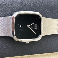 SEIKO セイコー　シャリオ クォーツ　ドレスウォッチ　上品　ドレッシー　オニキス　晴れの日の画像