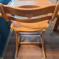 大和屋 スクスク ベビーハイチェアの画像