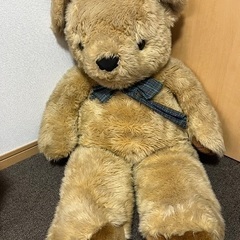 くま　大きなぬいぐるみの画像