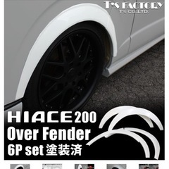 TPD オーバーフェンダー　塗装済(4R4)