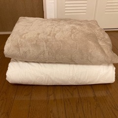 Nウォームクイーンサイズあったか敷きパッド＋カバー下用敷きパッド