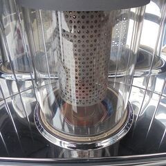 動作確認済 TOYOTOMI トヨトミ 煙突式 半密閉式石油 ストーブ 2010年製 HR-650A 暖房 (S902saxY)の画像