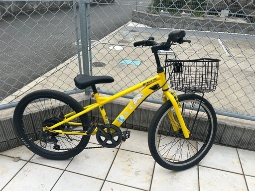 22インチ　子供　自転車