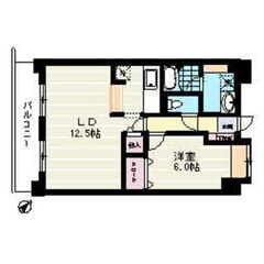 💚💚敷金・礼金ゼロ💚💚東西線【行徳】徒歩5分✨南西向き🌞ガス3口＆グリル付き🎶バストイレ別🛁🚽広め49.59㎡の1LDKです🌟✨💖 - 市川市