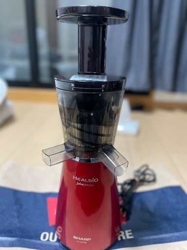 シャープ ヘルシオ ジュースプレッソ レッド