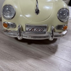 電動乗用　ポルシェ　ラジコンカー　クラシックカータイプ　リングボーイ　リングガールの画像