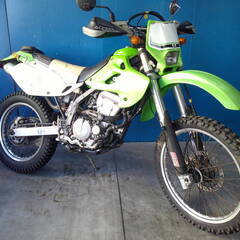 KAWASAKI KLX250 緑 エンジン始動動画 自賠責保険...