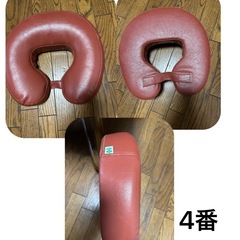 中古美品#マッサージ用低反発 胸当てマクラ#マッサージ用顔マクラ，1点500円自由選べるの画像