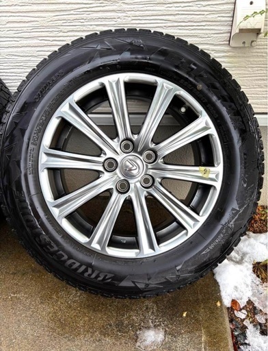 LEXUS　NX 純正17インチホイール　スタッドレス4本セット