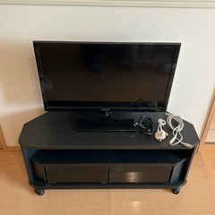 テレビ　＆　テレビ台セット